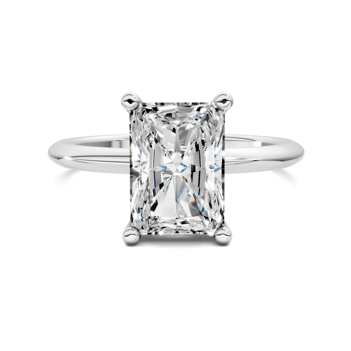 Sally Two-Tone Solitaire Ring
