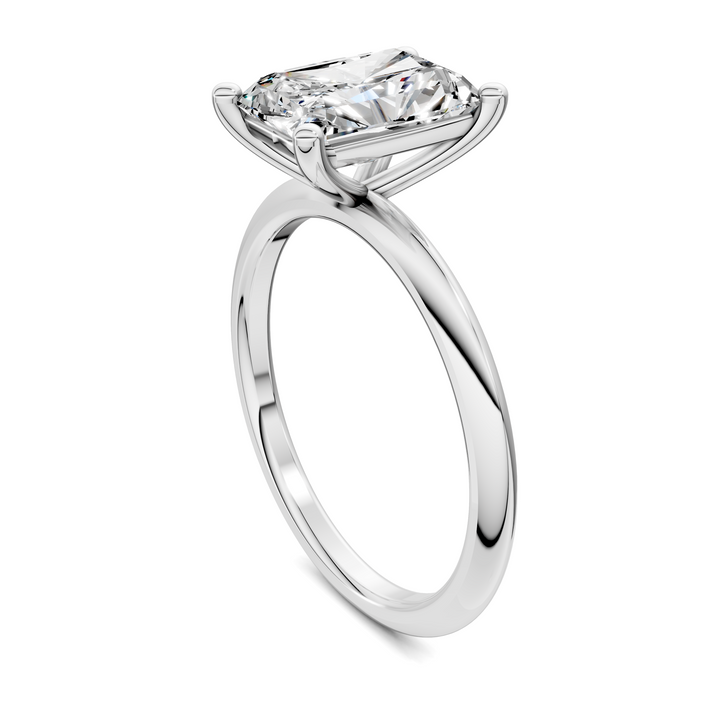 Sally Two-Tone Solitaire Ring
