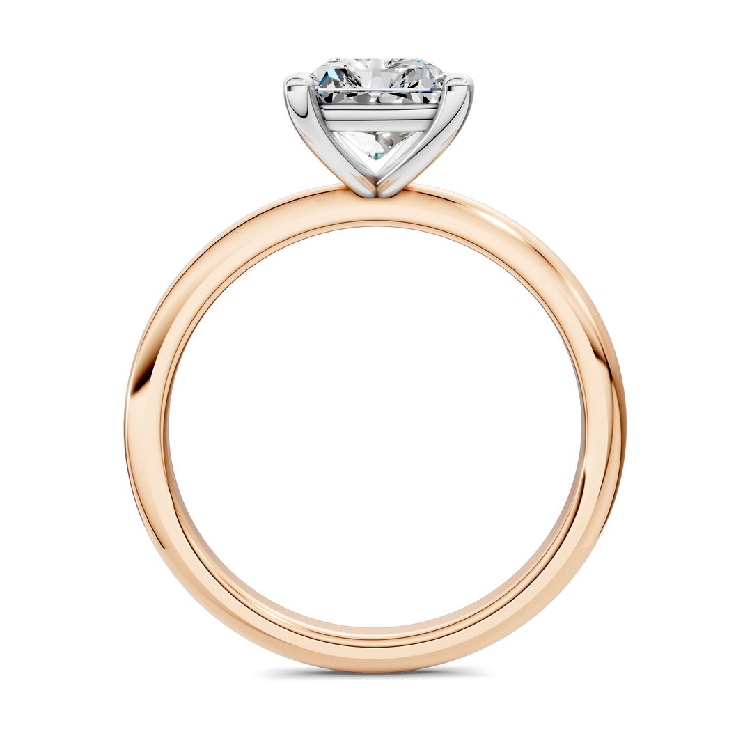 Sally Two-Tone Solitaire Ring Setting