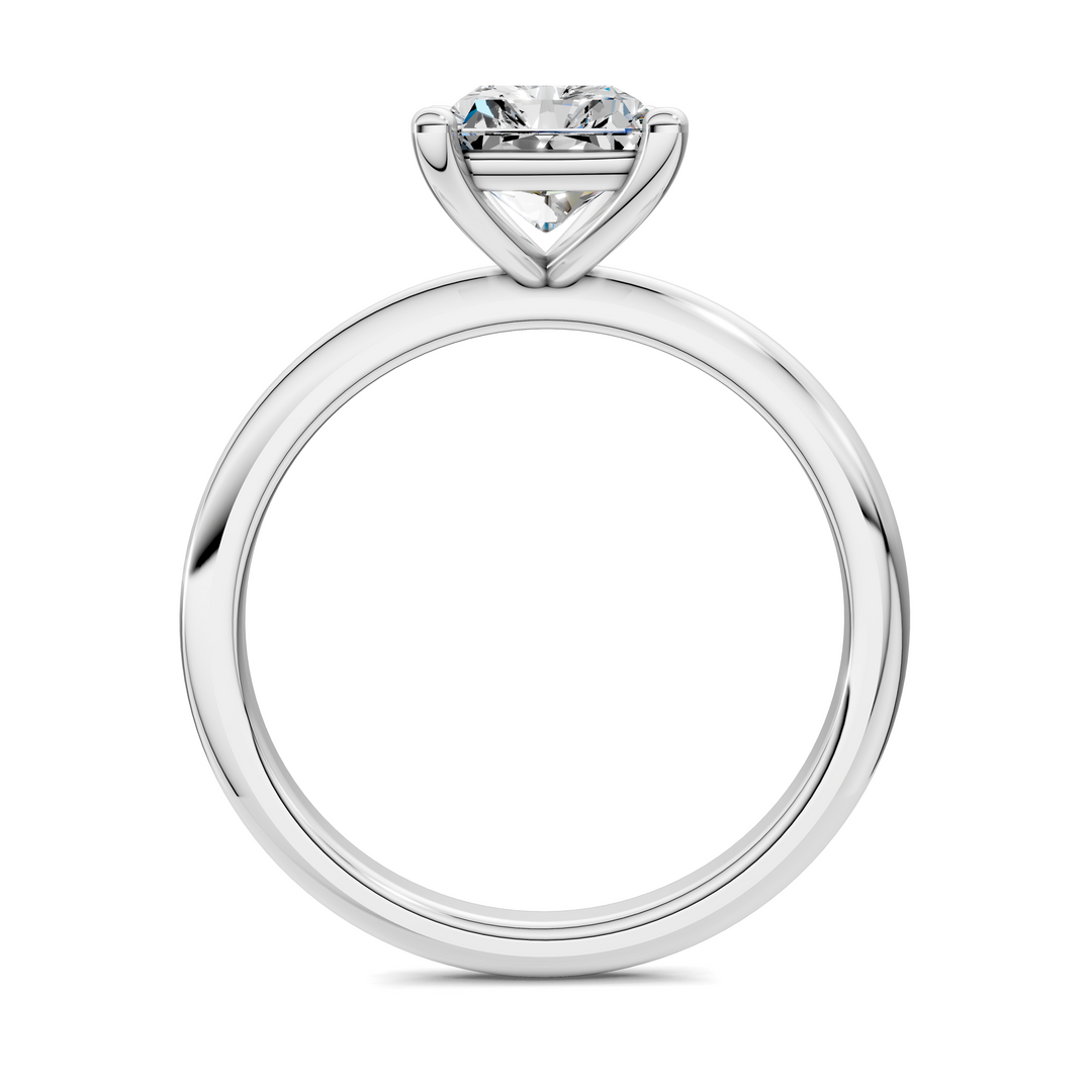 Sally Two-Tone Solitaire Ring