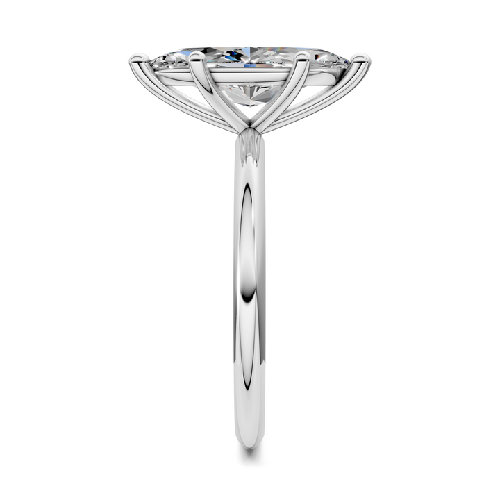 Sally Two-Tone Solitaire Ring