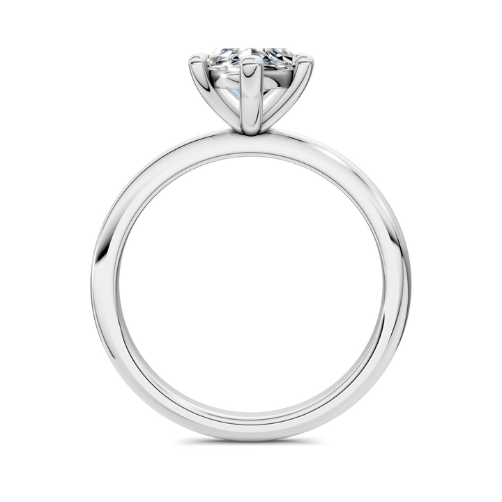 Sally Two-Tone Solitaire Ring