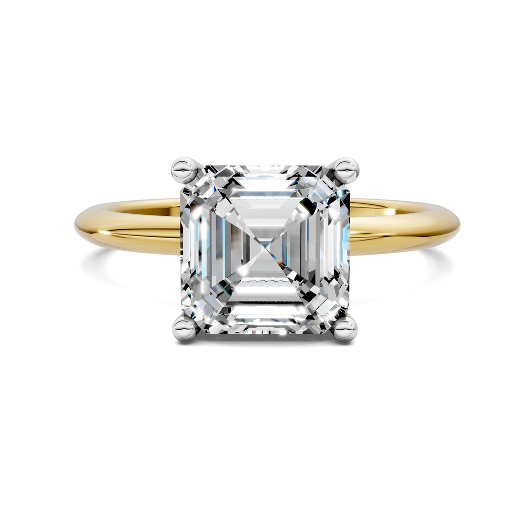 Sally Two-Tone Solitaire Ring Setting