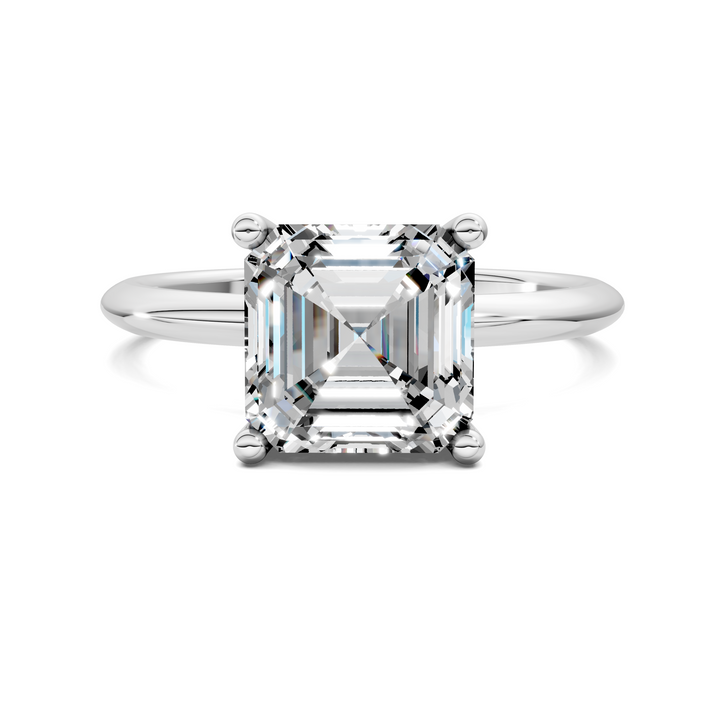 Sally Two-Tone Solitaire Ring