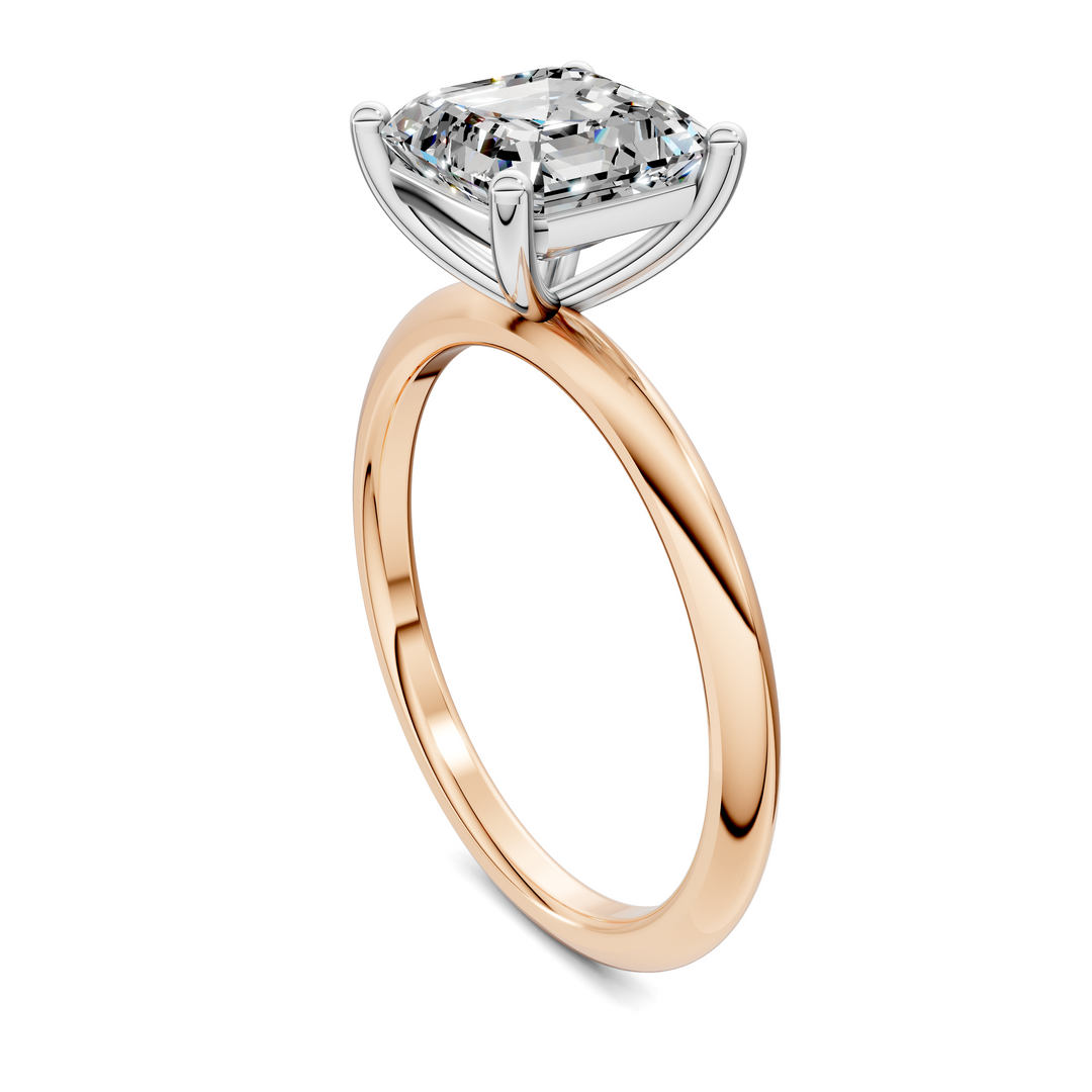Sally Two-Tone Solitaire Ring Setting