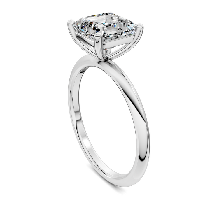 Sally Two-Tone Solitaire Ring