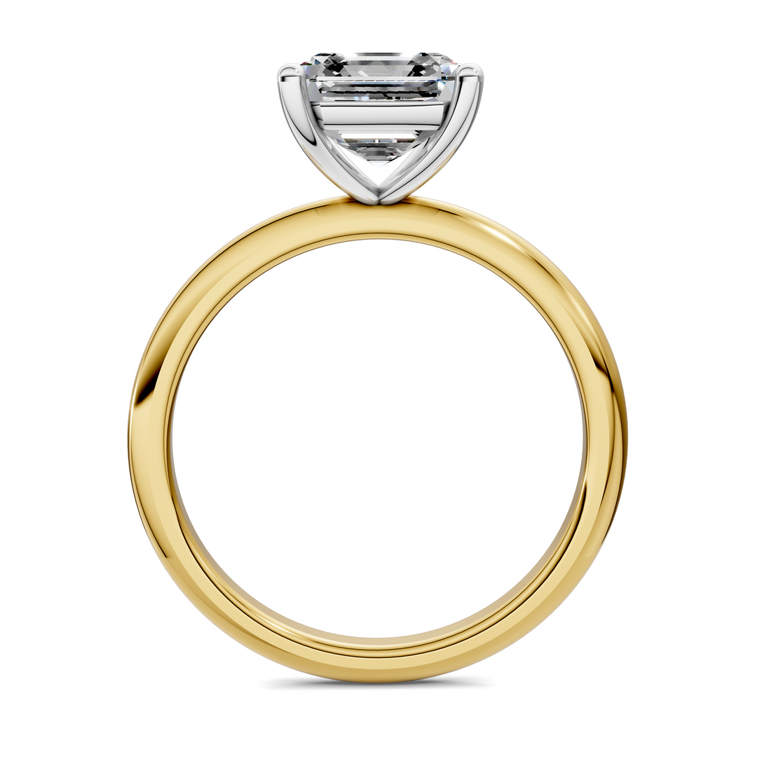 Sally Two-Tone Solitaire Ring