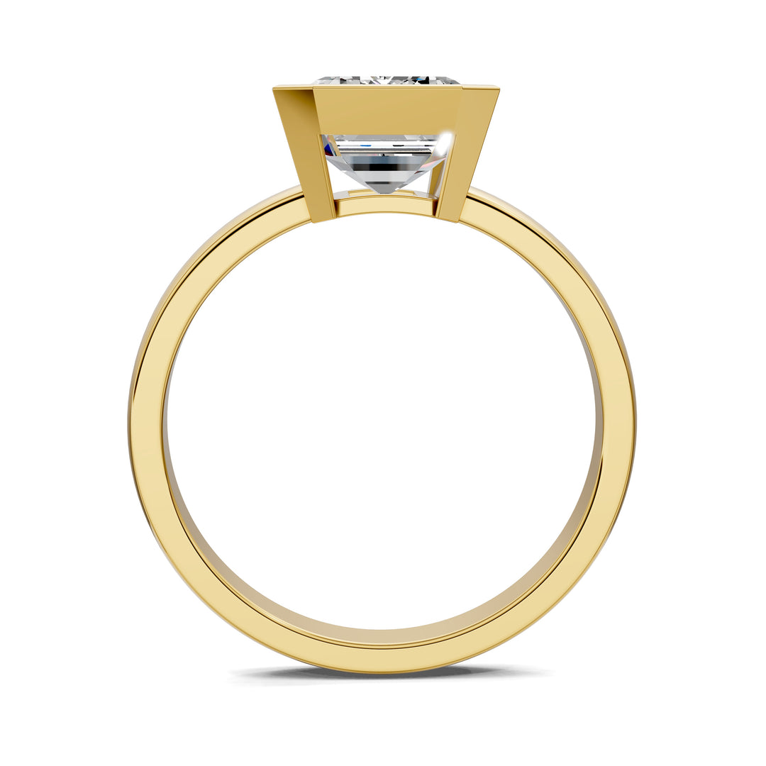 Sarah Bezel Set Engagement Ring