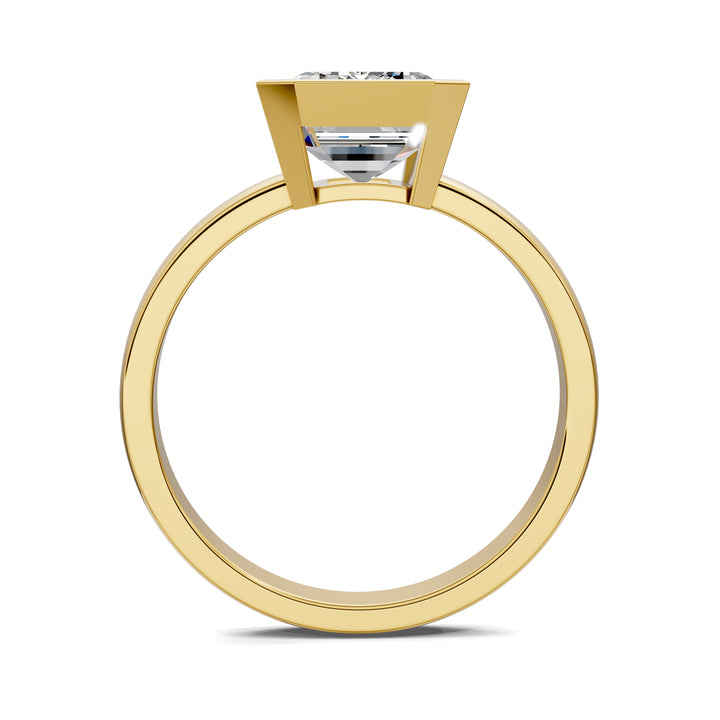 Sarah Bezel Set Engagement Ring