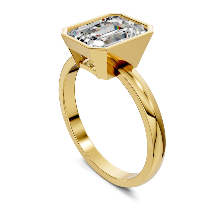Sarah Bezel Set Engagement Ring