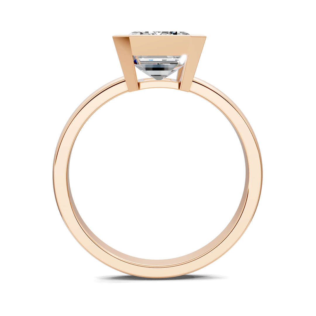 Sarah Bezel Set Engagement Ring