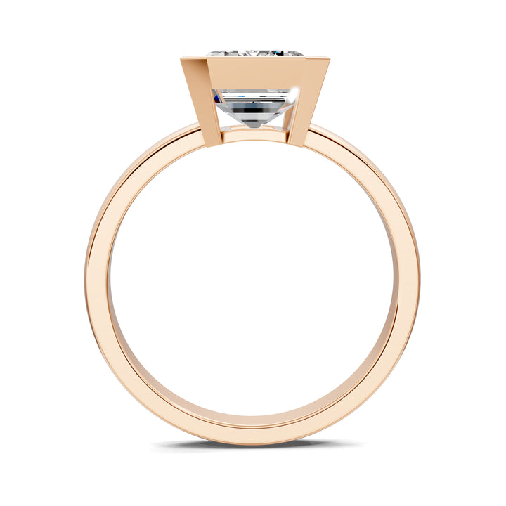 Sarah Bezel Set Engagement Ring