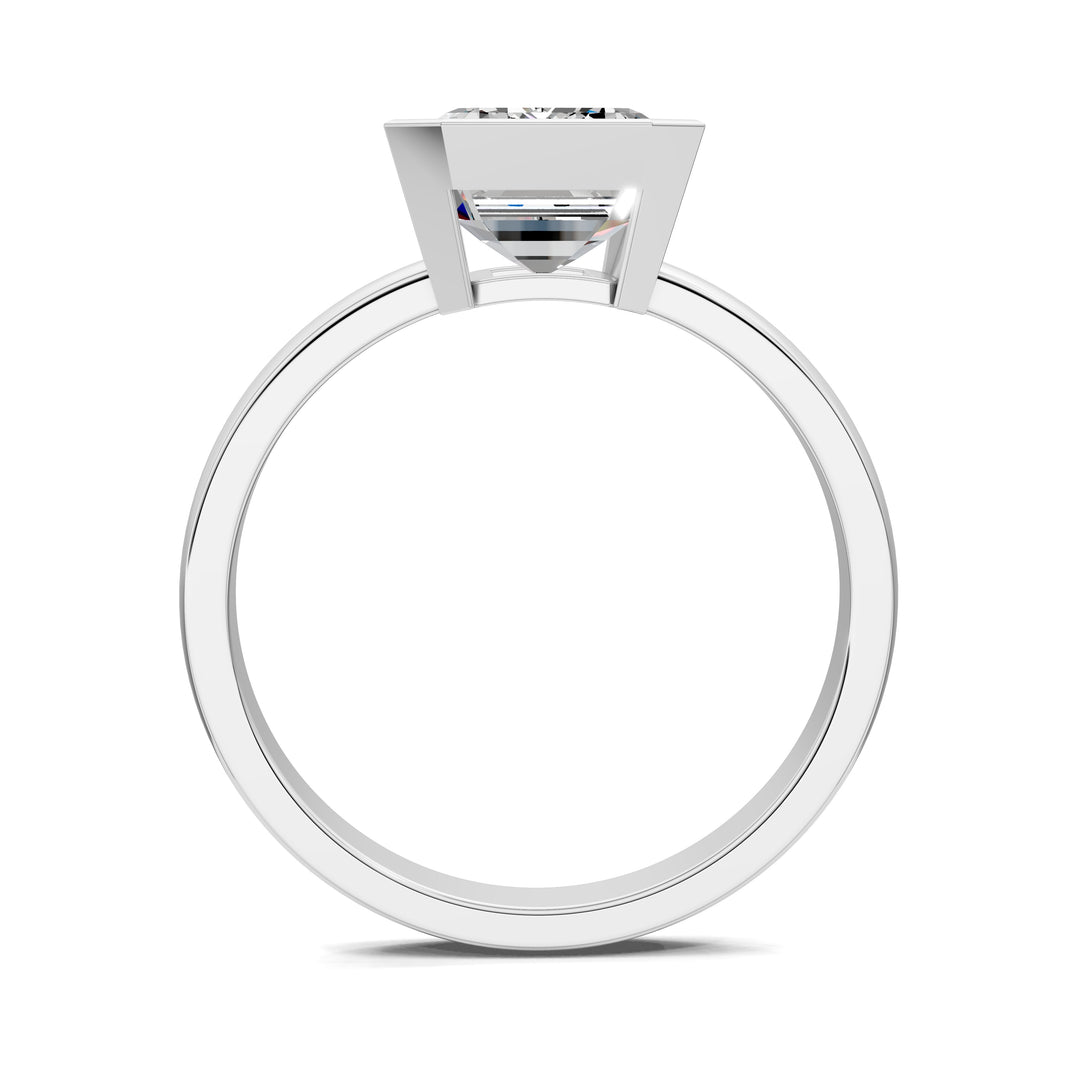 Sarah Bezel Set Engagement Ring