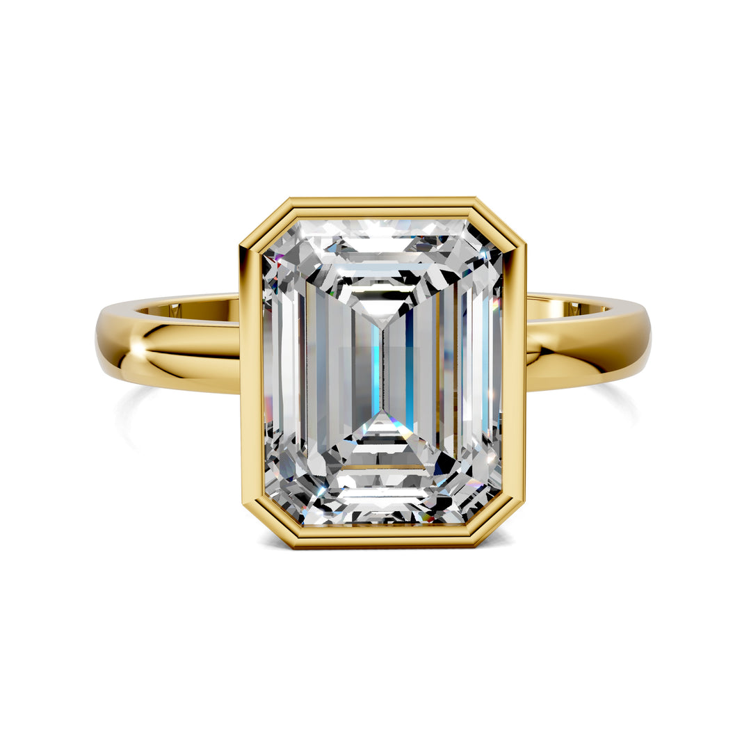Sarah Bezel Set Engagement Ring