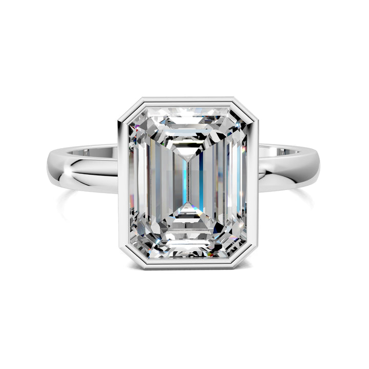 Sarah Bezel Set Engagement Ring