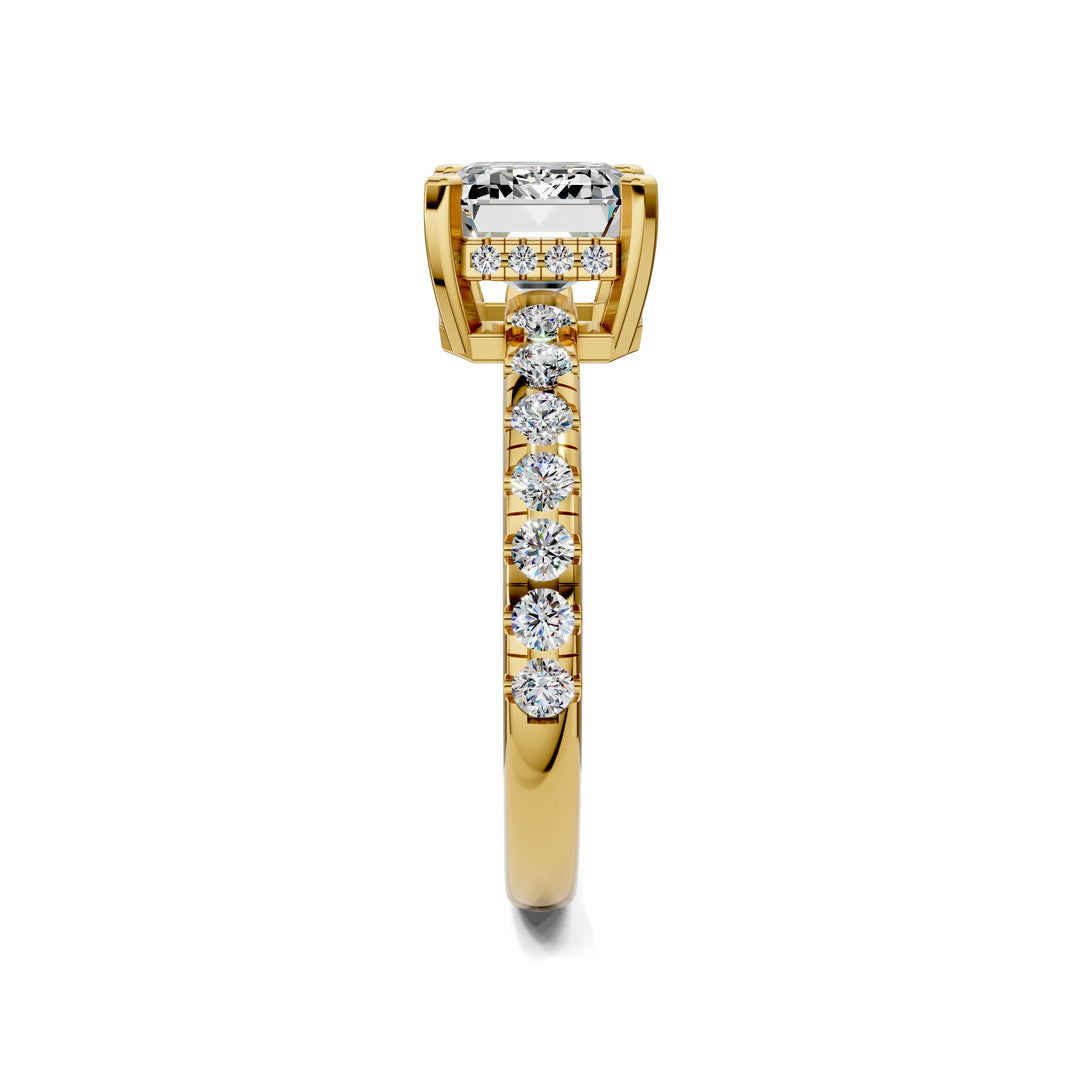 Jessica Pavé Diamond Engagement Ring