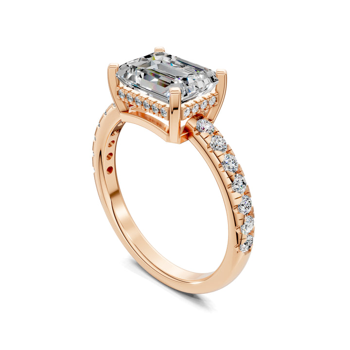 Jessica Pavé Diamond Engagement Ring