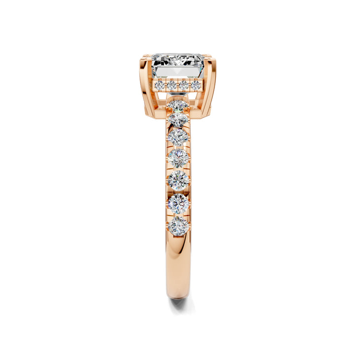 Jessica Pavé Diamond Engagement Ring