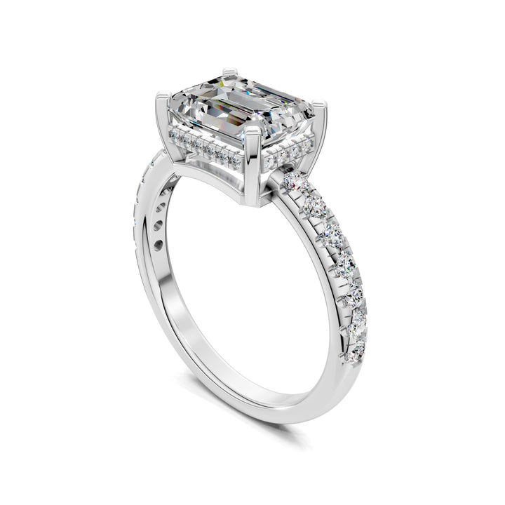 Jessica Pavé Diamond Engagement Ring