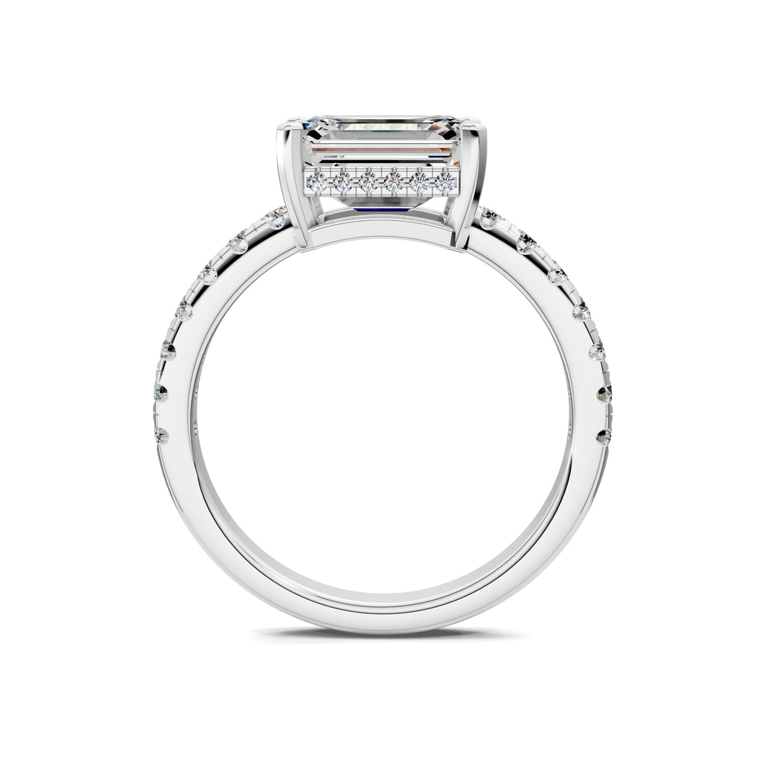 Jessica Pavé Diamond Engagement Ring