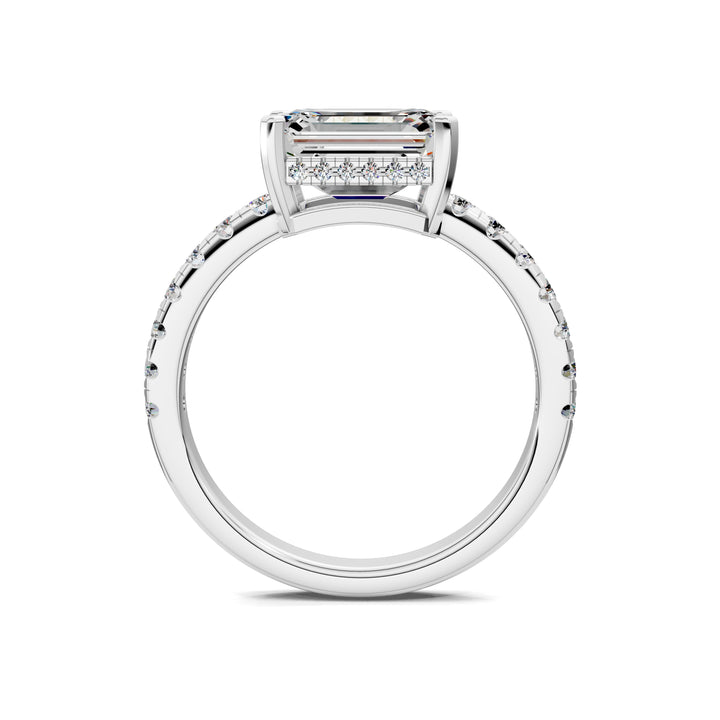 Jessica Pavé Diamond Engagement Ring