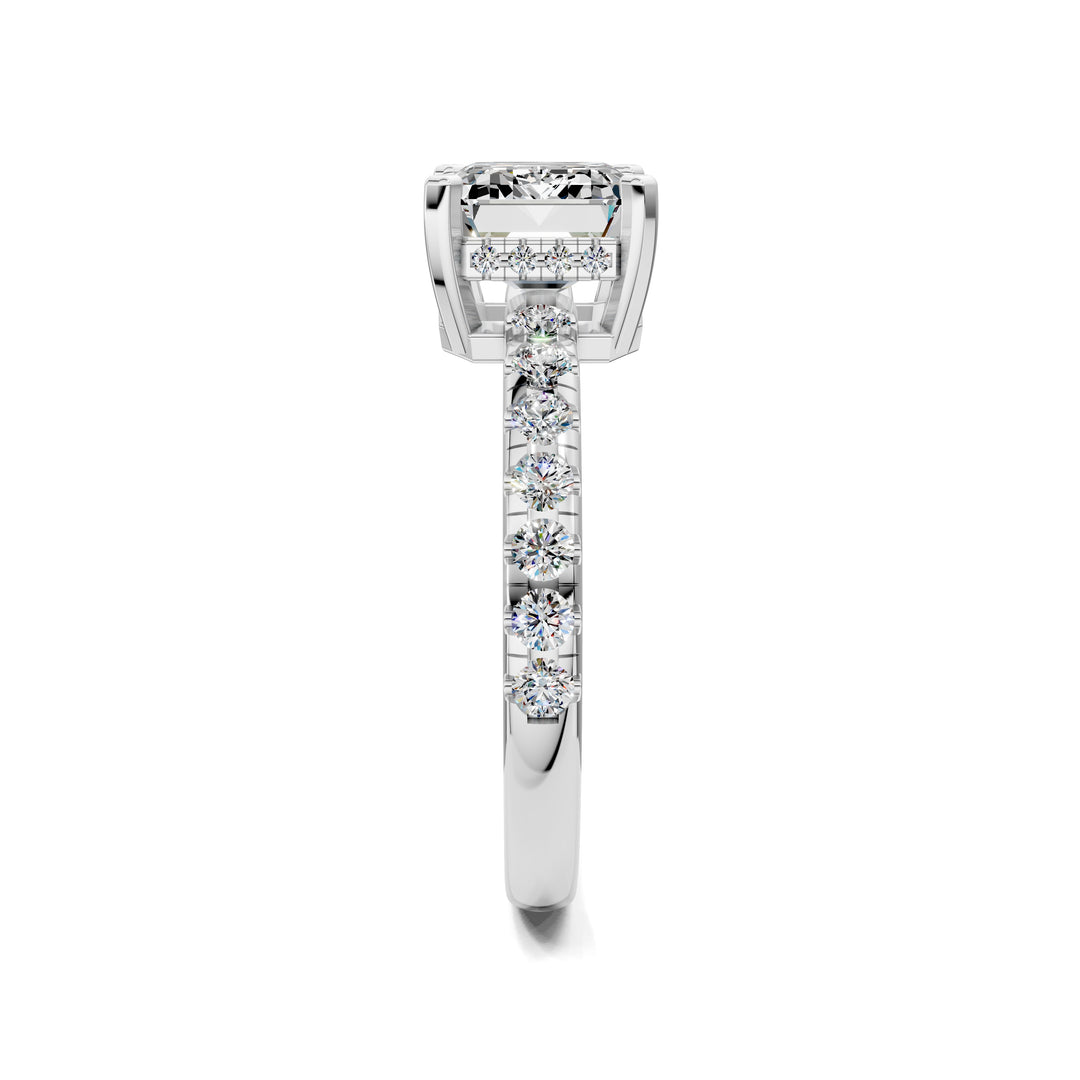 Jessica Pavé Diamond Engagement Ring