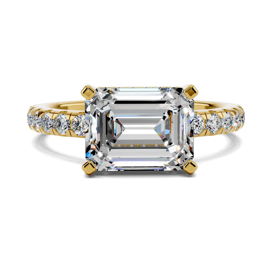 Jessica Pavé Diamond Engagement Ring