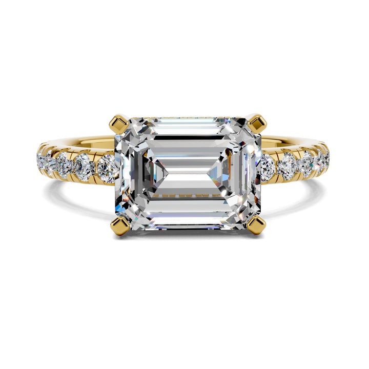Jessica Pavé Diamond Engagement Ring