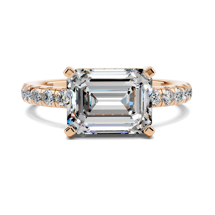 Jessica Pavé Diamond Engagement Ring