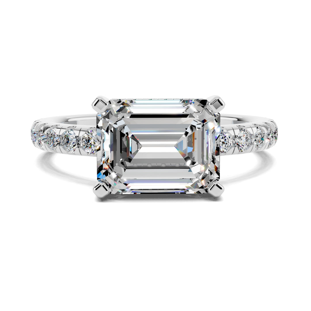Jessica Pavé Diamond Engagement Ring
