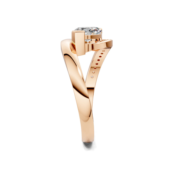 Hannah Marquise Mirage Bypass Ring