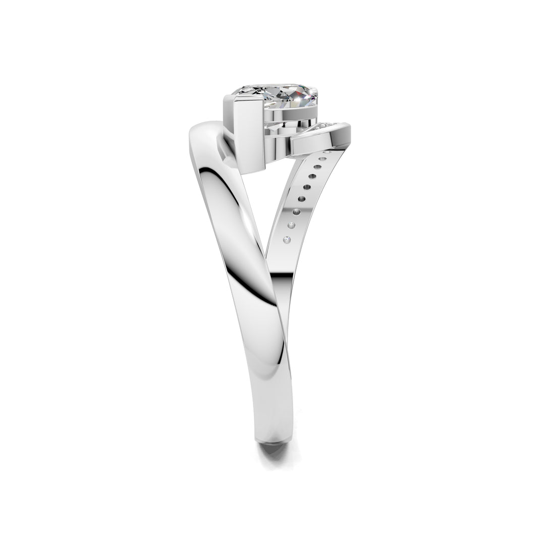 Hannah Marquise Mirage Bypass Ring