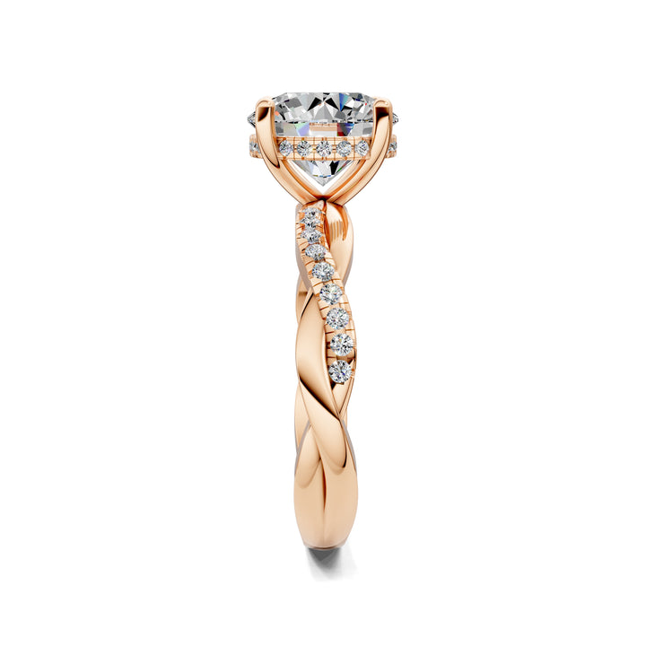 Ashley Pavé Diamond Engagement Ring