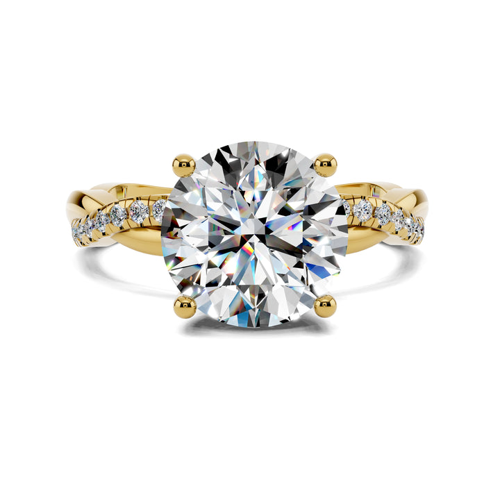 Ashley Pavé Diamond Engagement Ring