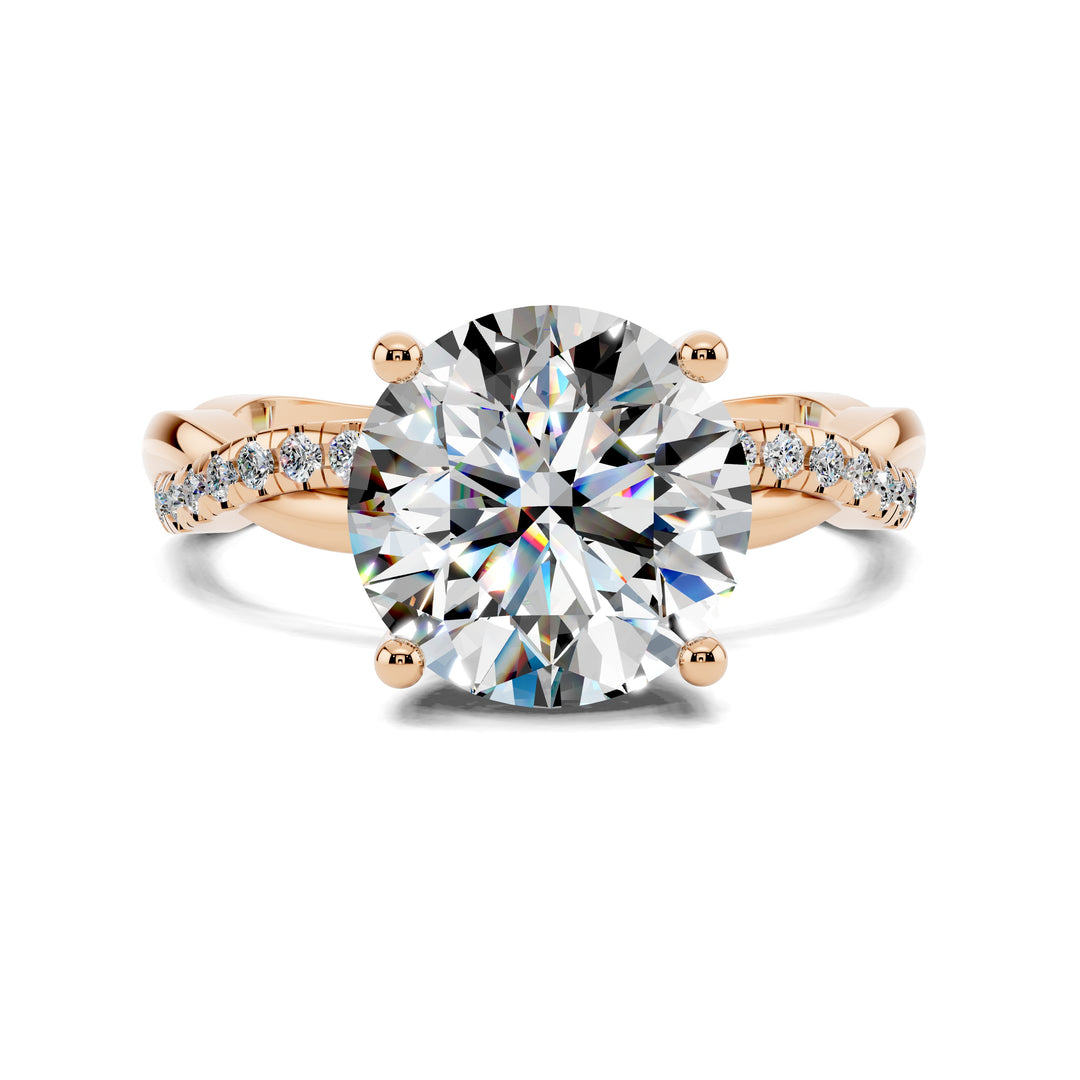 Ashley Pavé Diamond Engagement Ring