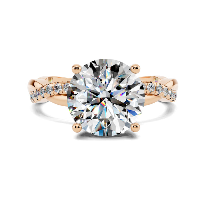 Ashley Pavé Diamond Engagement Ring