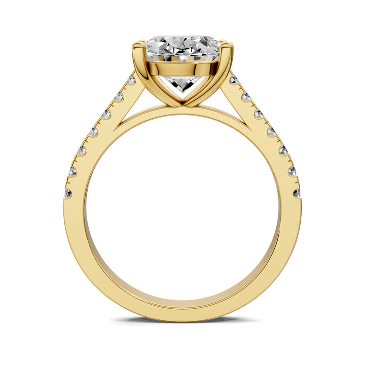 Aurora Pavé Engagement Ring