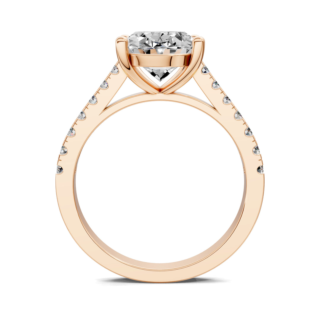 Aurora Pavé Engagement Ring