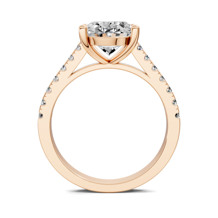 Aurora Pavé Engagement Ring