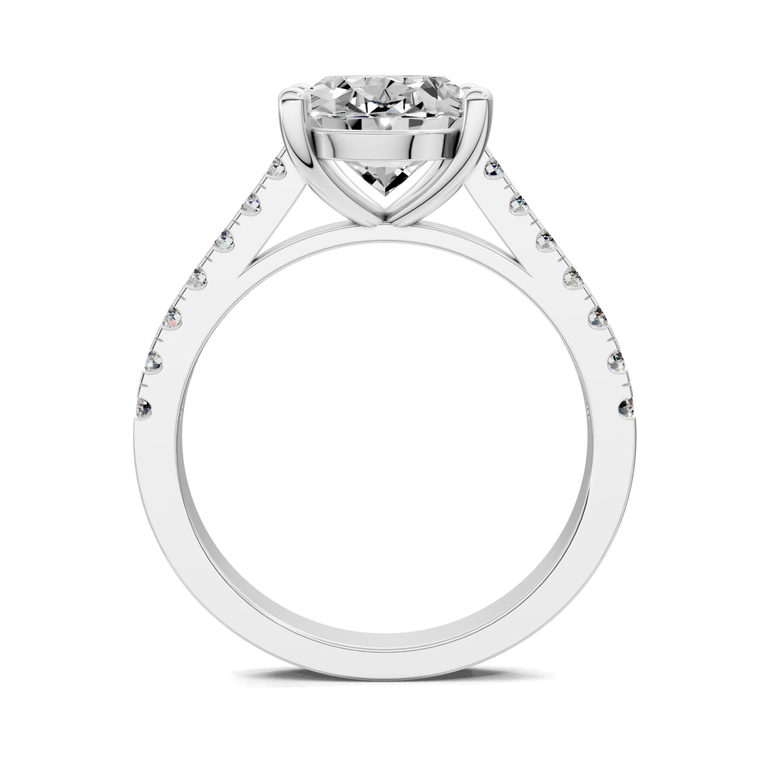 Aurora Pavé Engagement Ring
