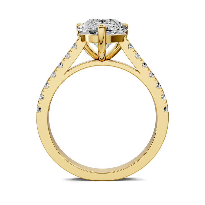 Aurora Pavé Engagement Ring
