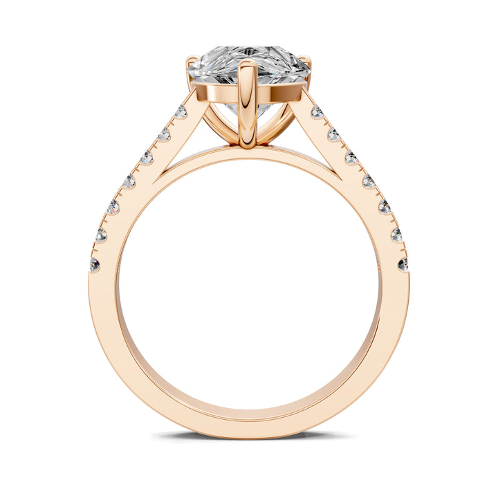 Aurora Pavé Engagement Ring