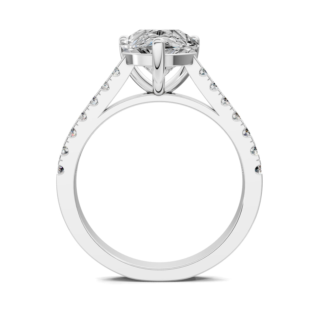 Aurora Pavé Engagement Ring