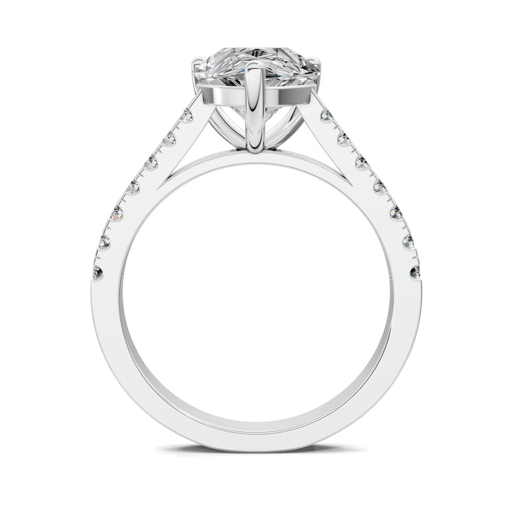 Aurora Pavé Engagement Ring