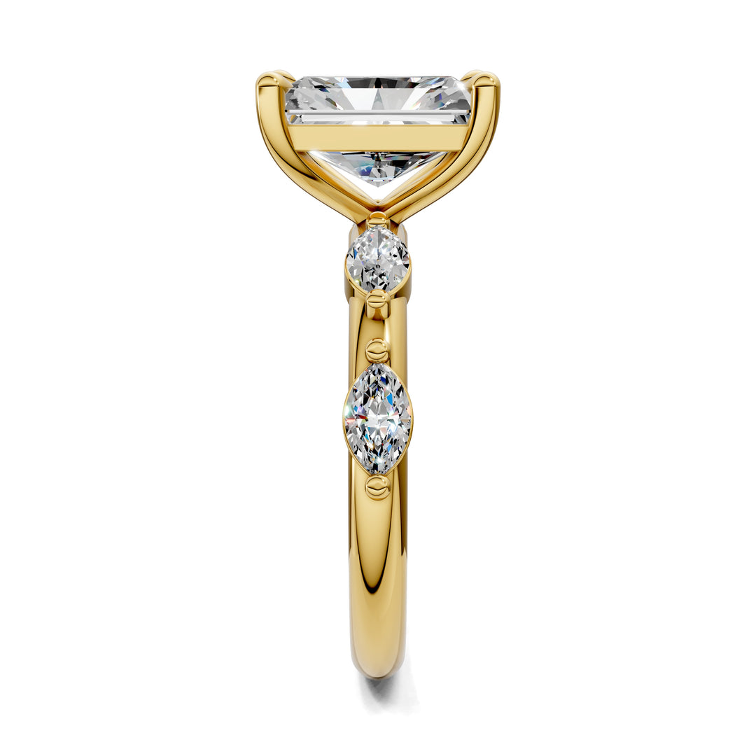 Elizabeth Marquise Accents Ring