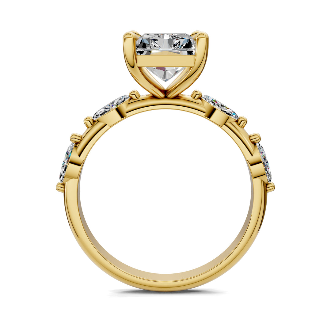 Elizabeth Marquise Accents Ring