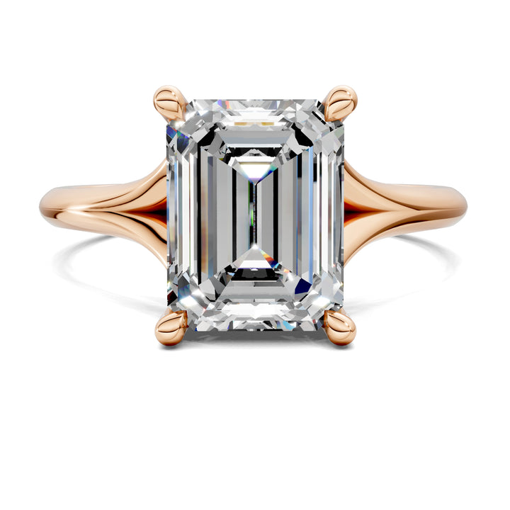 SA118 - Taylor Split Shank Hidden Halo Engagement Ring