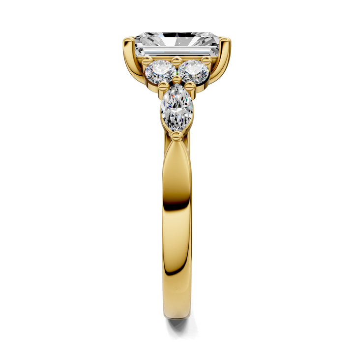 Brittany Radiant Cluster Ring
