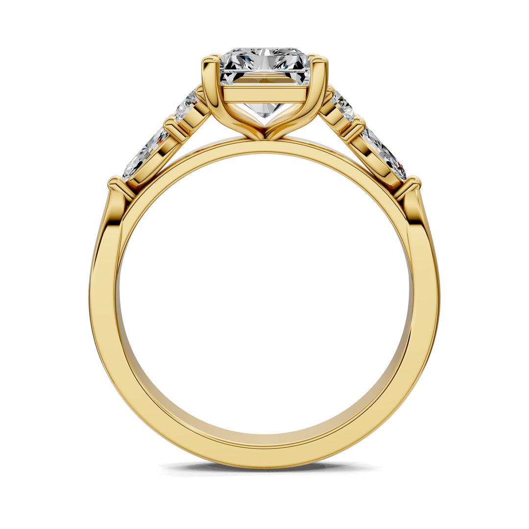 Brittany Radiant Cluster Ring