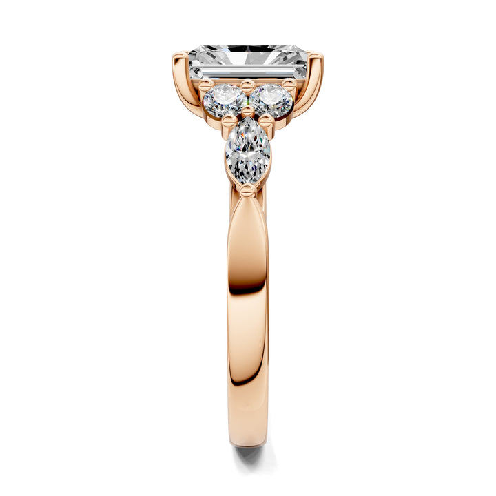 Brittany Radiant Cluster Ring